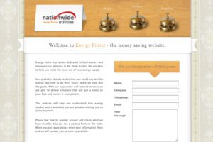 Energy Porter website thumbnail